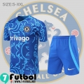 KIT: Chandal Futbol Sin Mangas Chelsea azul Hombre 2022 2023 TG486