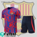 KIT: Chandal Futbol Sin Mangas Barcelona rojo azul Hombre 2022 2023 TG487