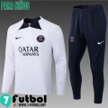 KIT: Chandal Futbol PSG Paris Blanco, Blanca Ninos 2022 2023 TK346