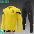 KIT: Chandal Futbol Borussia Dortmund amarillo Ninos 2022 2023 TK349