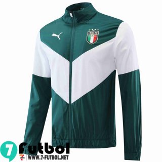 Chaqueta Cazadora Italia verde blanco Hombre 2022 2023 WK102