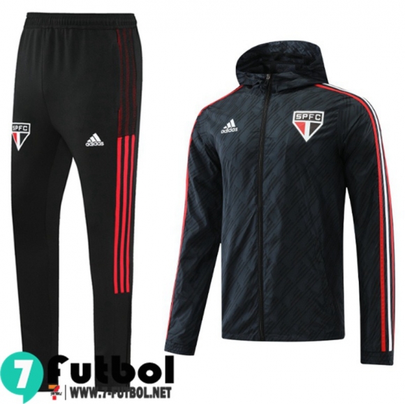 Chaqueta Cazadora Sao Paulo negro Hombre 2022 2023 WK106