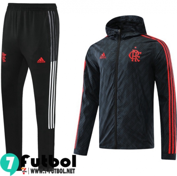 Chaqueta Cazadora Flamengo negro Hombre 2022 2023 WK109