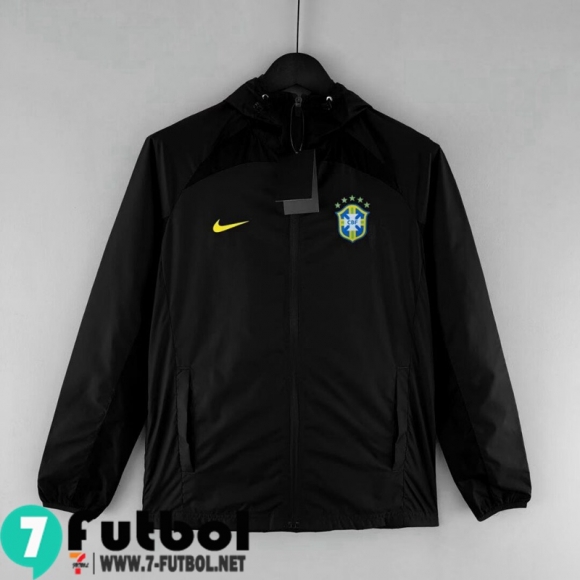 Chaqueta Cazadora Brasil negro Hombre 2022 2023 WK133