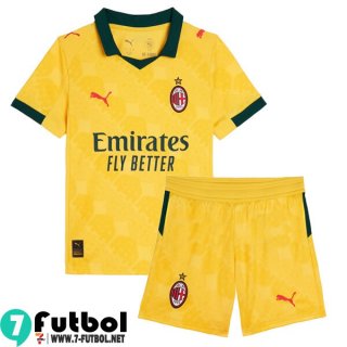 Camiseta Futbol AC Milan Tercera Nino 25 26