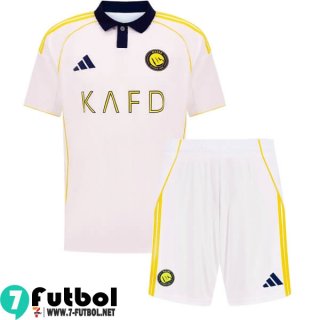 Camiseta Futbol Al-Nassr Tercera Nino 25 26