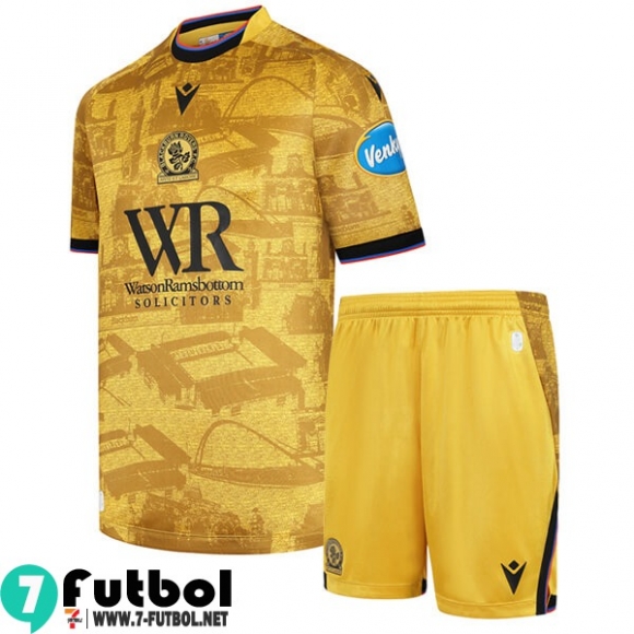 Camiseta Futbol Blackburn Rovers Segunda Nino 25 26