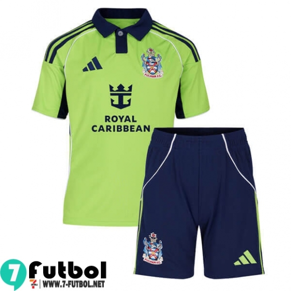 Camiseta Futbol Fulham Segunda Nino 25 26