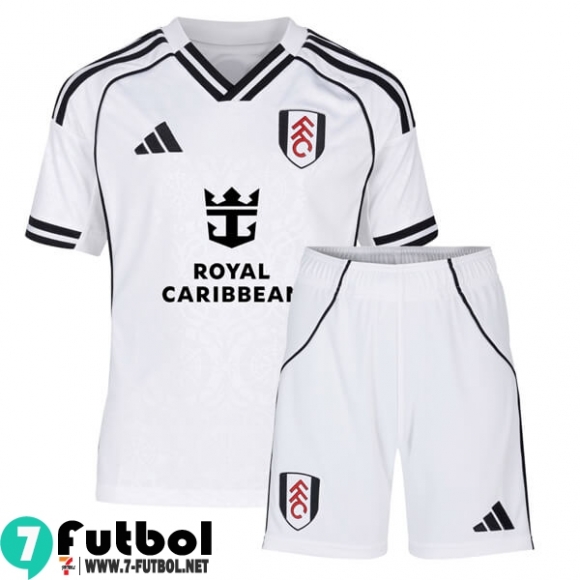 Camiseta Futbol Fulham Primera Nino 25 26