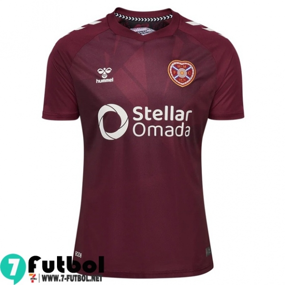 Camiseta Futbol Hearts Primera Hombre 25 26