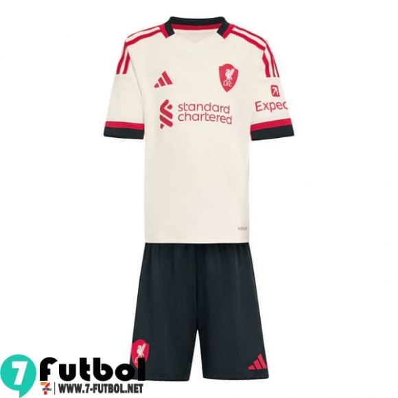 Camiseta Futbol Liverpool Segunda Nino 25 26 Camiseta Futbol Liverpool Segunda Nino 25 26