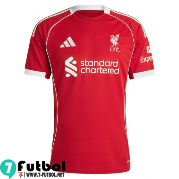 Camiseta Futbol Liverpool Primera Hombre 25 26