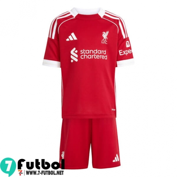 Camiseta Futbol Liverpool Primera Nino 25 26 Camiseta Futbol Liverpool Primera Nino 25 26