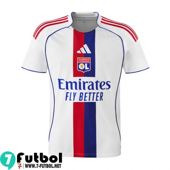 Camiseta Futbol Lyon Primera Hombre 25 26 Camiseta Futbol Lyon Primera Hombre 25 26