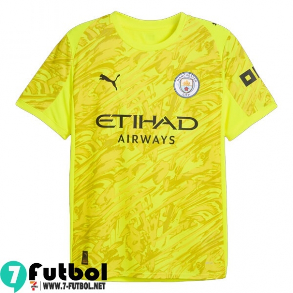 Camiseta Futbol Manchester City Porteros Hombre 25 26 TBB872