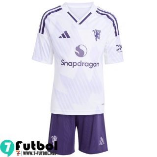 Camiseta Futbol Manchester United Segunda Nino 25 26