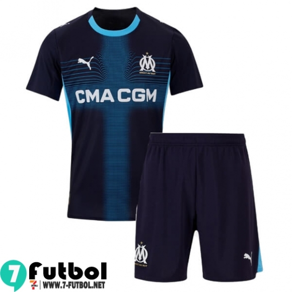 Camiseta Futbol Marsella Segunda Nino 25 26