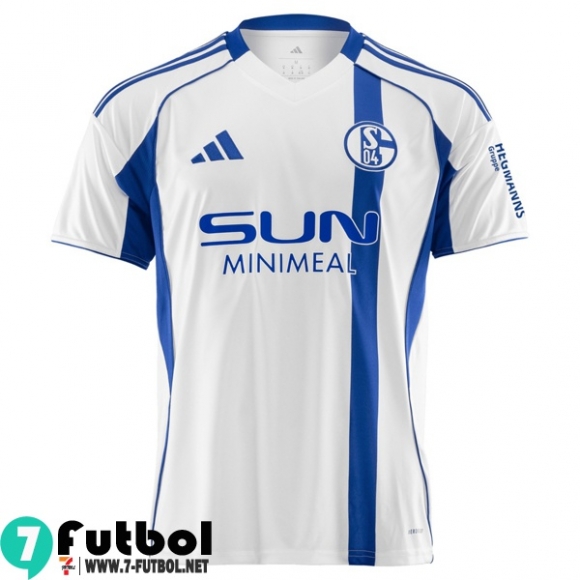 Camiseta Futbol Schalke 04 Segunda Hombre 25 26 Camiseta Futbol Schalke 04 Segunda Hombre 25 26