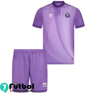 Camiseta Futbol Sheffield United Tercera Nino 25 26