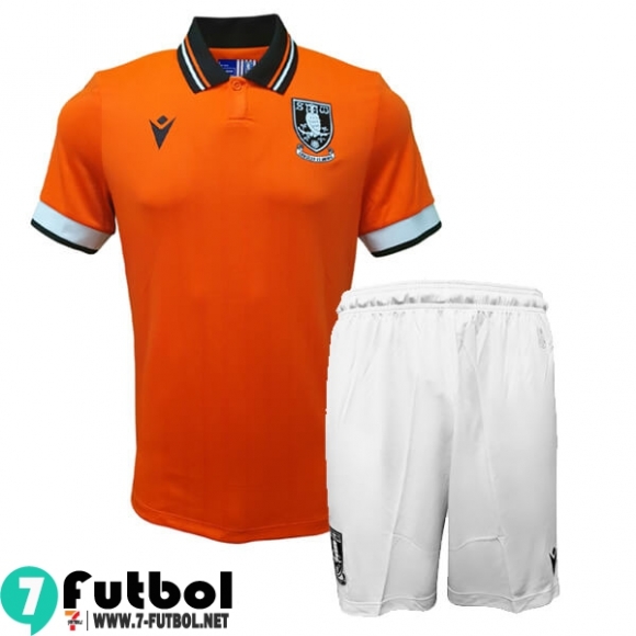Camiseta Futbol Sheffield Wednesday Segunda Nino 25 26 Camiseta Futbol Sheffield Wednesday Segunda Nino 25 26