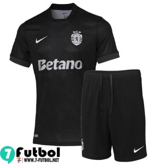 Camiseta Futbol Sporting Lisbon Segunda Nino 25 26