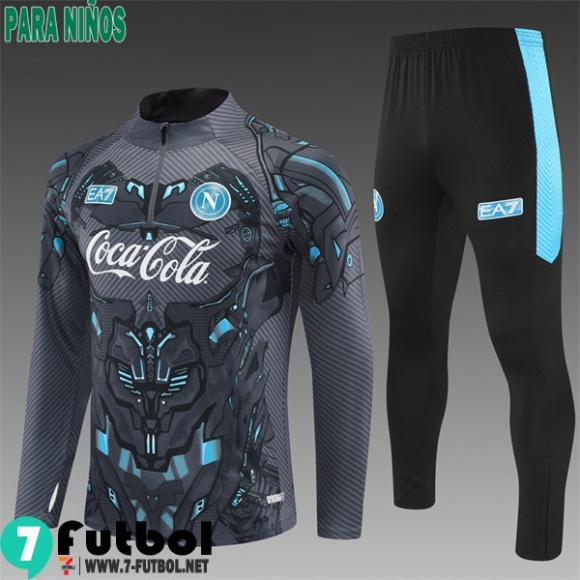 KIT:Chandal Futbol Napoli Nino 25 26 C848