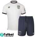 Camiseta Futbol West Ham United Segunda Nino 25 26