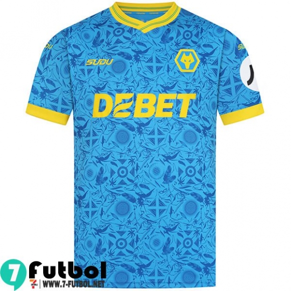 Camiseta Futbol Wolverhampton Wanderers Tercera Hombre 25 26
