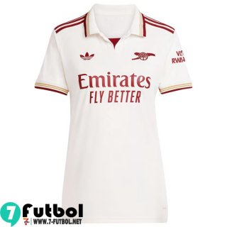 Camiseta Futbol Arsenal Tercera Femenino 25 26