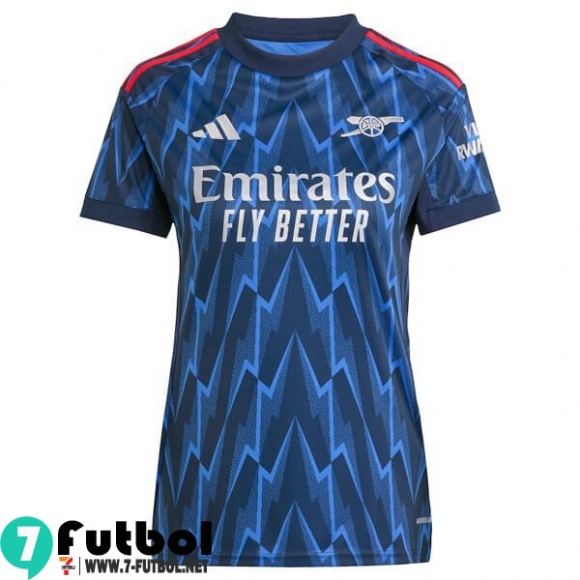 Camiseta Futbol Arsenal Segunda Femenino 25 26