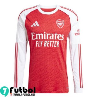 Camiseta Futbol Arsenal Primera Hombre Manga Larga 25 26