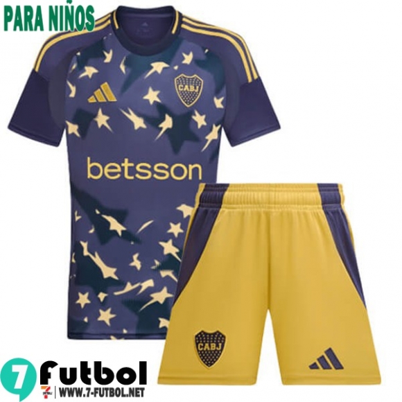 Camiseta Futbol Boca Juniors Tercera Ninos 25 26 Camiseta Futbol Boca Juniors Tercera Ninos 25 26