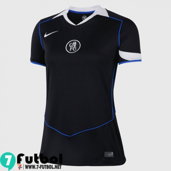Camiseta Futbol Chelsea Tercera Femenino 25 26