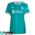 Camiseta Futbol Liverpool Tercera Femenino 25 26