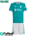 Camiseta Futbol Liverpool Tercera Ninos 25 26