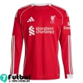 Camiseta Futbol Liverpool Primera Hombre Manga Larga 25 26
