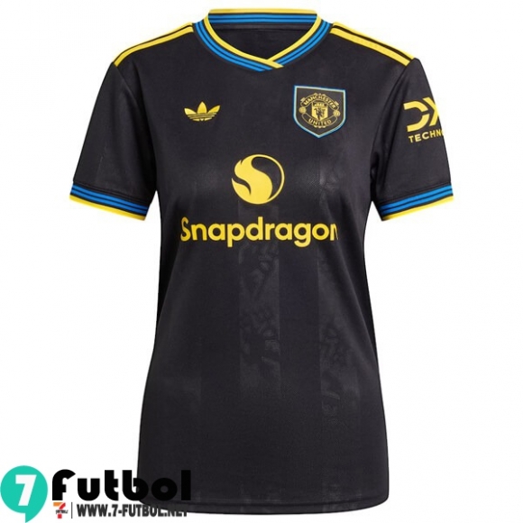Camiseta Futbol Manchester United Tercera Femenino 25 26 Camiseta Futbol Manchester United Tercera Femenino 25 26