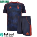 Camiseta Futbol Nottingham Forest Tercera Ninos 25 26