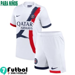 Camiseta Futbol PSG Segunda Ninos 25 26