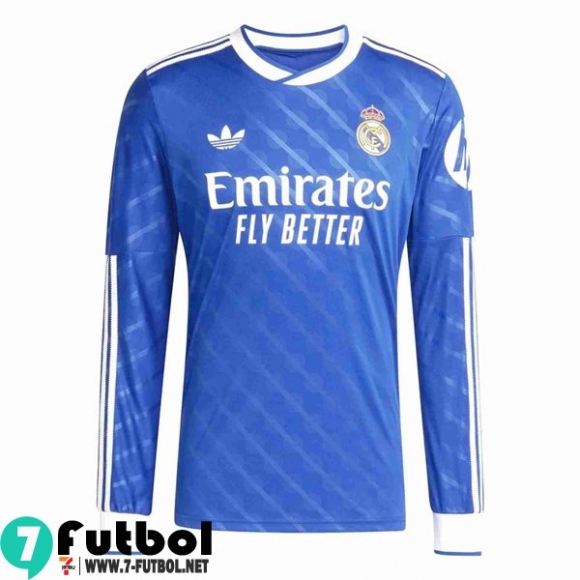 Camiseta Futbol Real Madrid Tercera Hombre Manga Larga 25 26