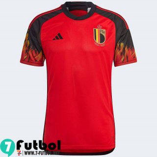 Camiseta Futbol Belgica Primera Hombre Copa Del Mundo 2022