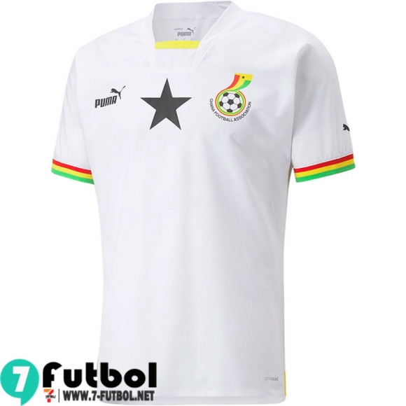 Camiseta Futbol Ghana Primera Hombre Copa Del Mundo 2022