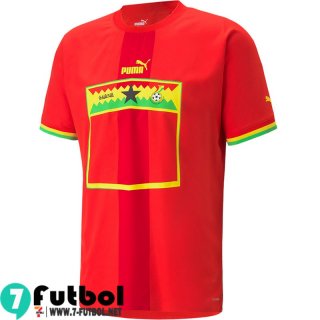 Camiseta Futbol Ghana Primera Hombre Copa Del Mundo 2022