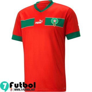 Camiseta Futbol Marruecos Primera Hombre Copa Del Mundo 2022