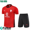 KIT: T Shirt AC Milan Ninos 25 26 H680