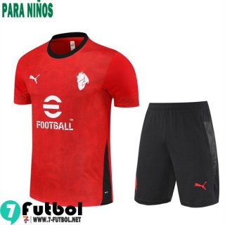 KIT: T Shirt AC Milan Ninos 25 26 H680