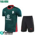 KIT: T Shirt AC Milan Ninos 25 26 H681