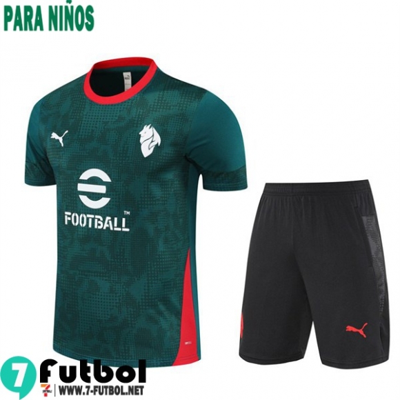 KIT: T Shirt AC Milan Ninos 25 26 H681 KIT: T Shirt AC Milan Ninos 25 26 H681
