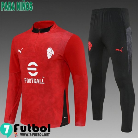 KIT: Chandal Futbol AC Milan Ninos 25 26 C885
