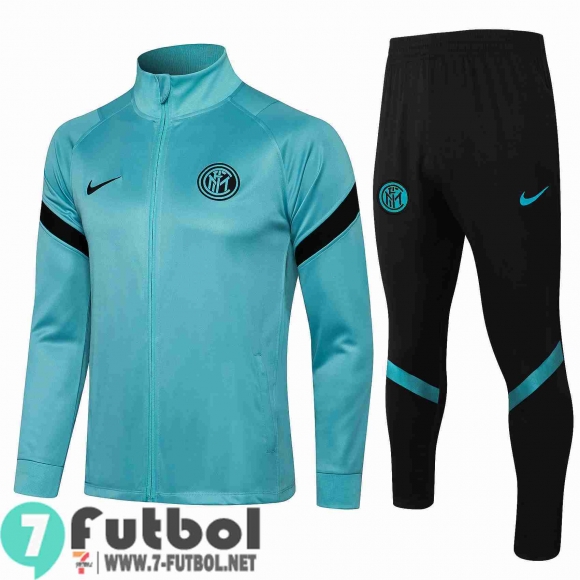 Chaquetas Futbol Inter milan verde + Pantalon JK07 20-21